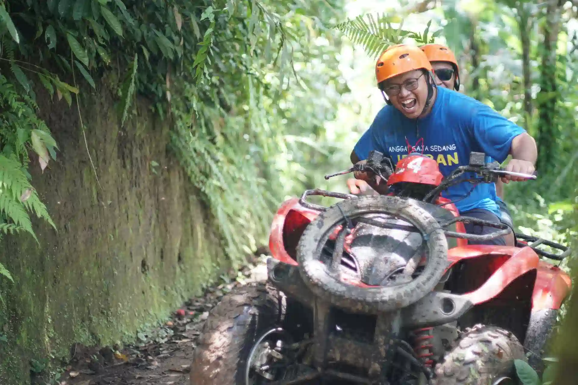 Bali Adventure Activities - ATV Ride Through Jungle and Rice Fields